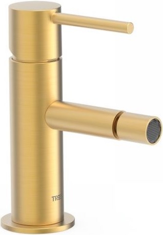Tres Study Colors grifo para bidé de pie oro 062.120.01.OM