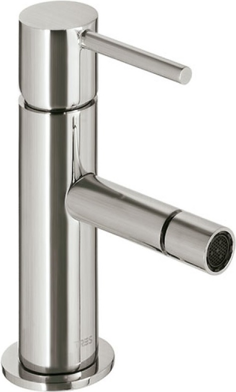 Tres Study Colors grifo para bidé de pie acero 062.120.01.AC