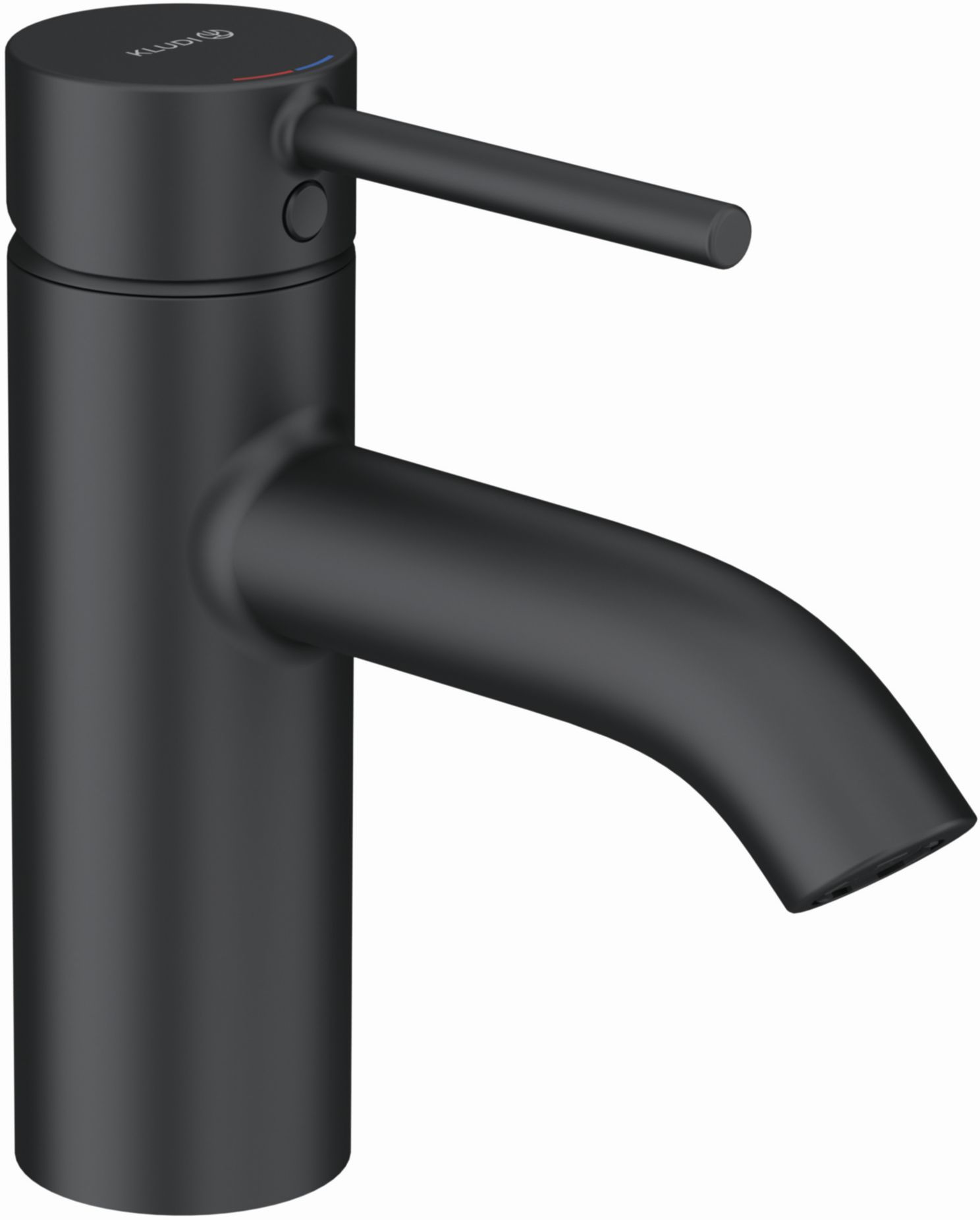 Kludi Bozz grifo para lavabo de pie negro 382723976