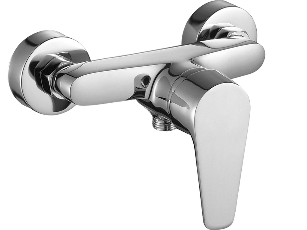 Kuchinox Luga grifo para ducha a pared cromo BQL040D