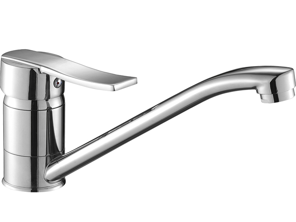 Kuchinox Madera grifo de cocina de pie cromo BQM060D