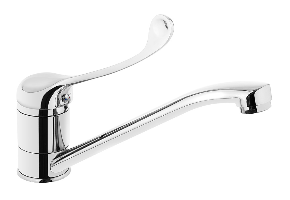 Kuchinox Madera grifo de cocina de pie cromo BQM06MD