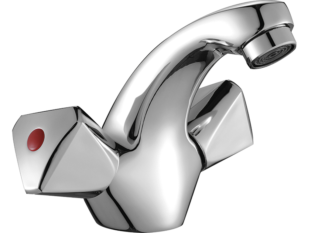 Kuchinox Norm grifo para lavabo de pie cromo BQN022D