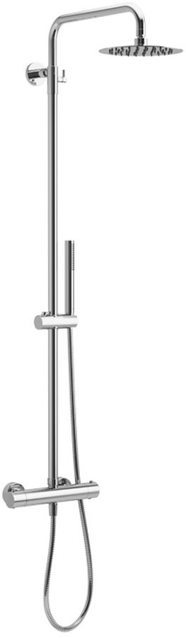 Actima Round Termo conjunto de ducha a pared con termostato cromo ARAC.SY.107CR