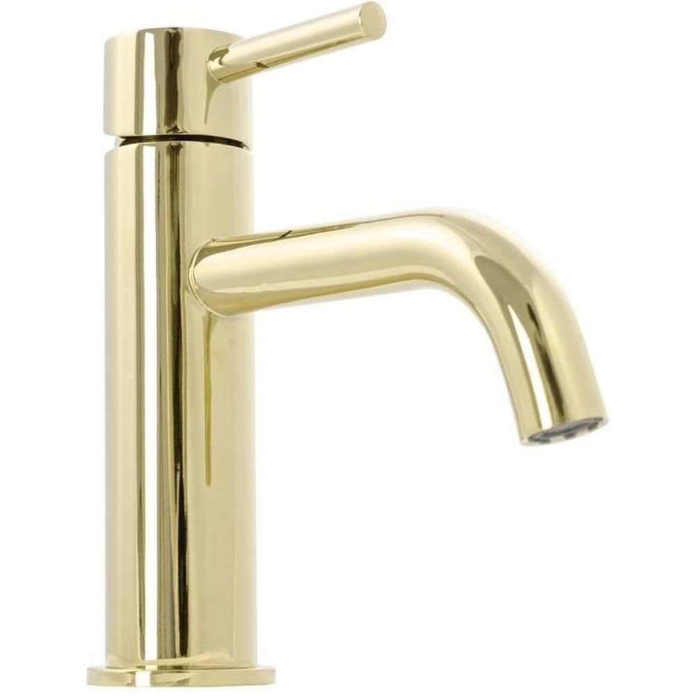 Rea Lungo grifo para lavabo de pie oro REA-B4520