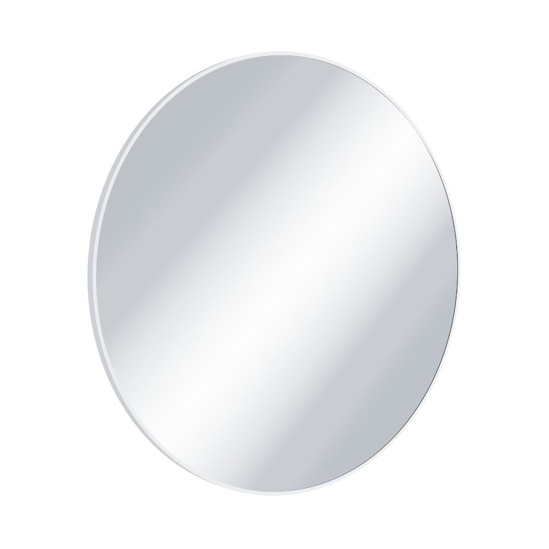 Excellent Virro espejo 80x80 cm circular blanco DOEX.VI080.WH