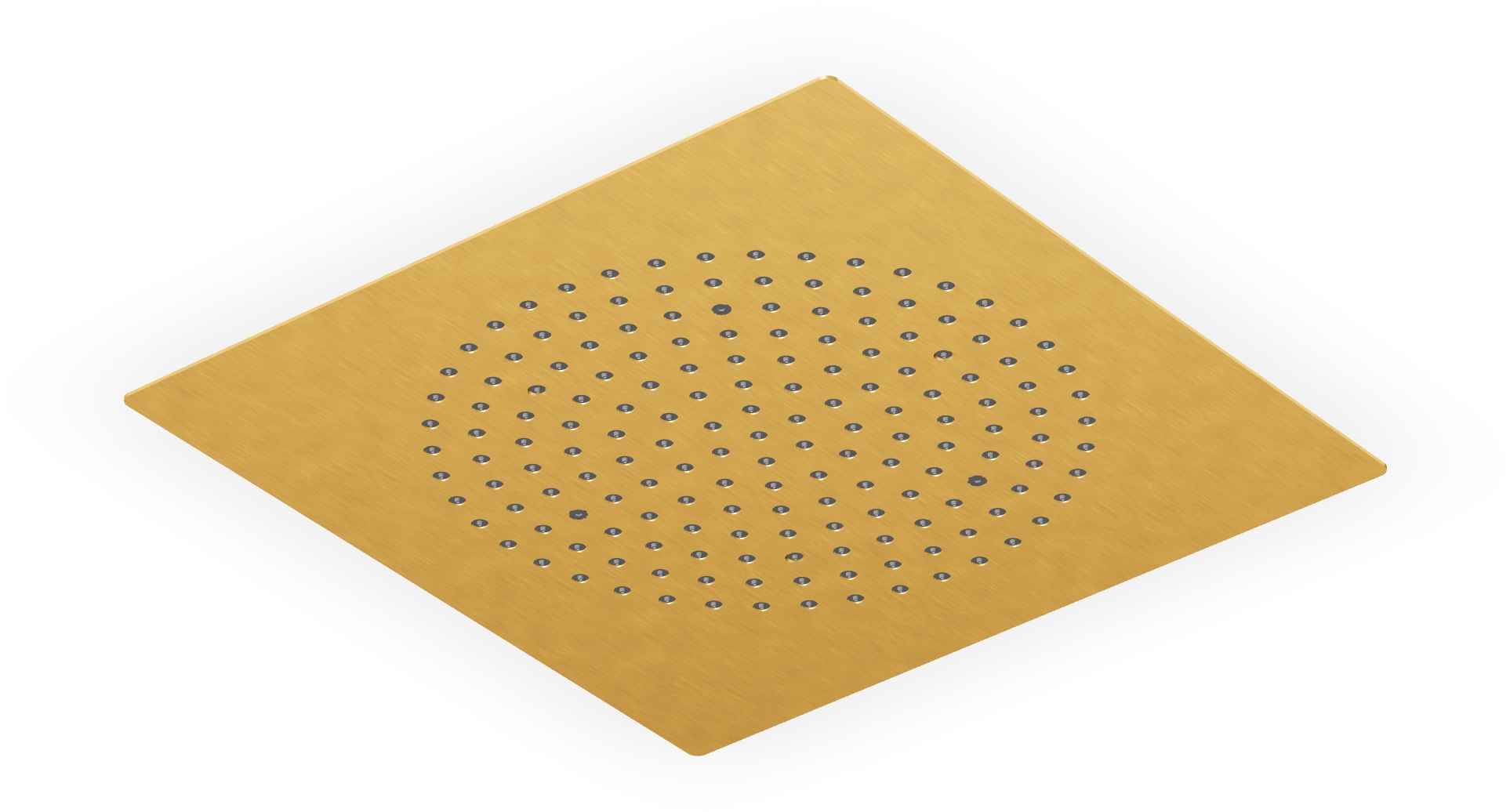 Zucchetti ducha con efecto lluvia 35x35 cm cuadrada || Z94163.C41