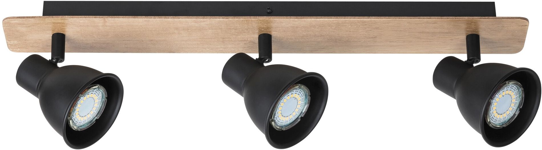 Rabalux Mac lámpara de techo 3x35 W negro 5904