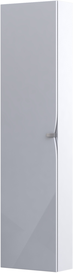 Oristo Siena armario 40x17x160 cm suspendido, lateral blanco OR45-SB1D-40-1