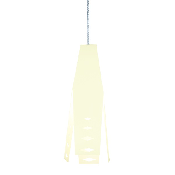 Altavola Design Origami lámpara colgante 1x40 W blanco-beige LA044/P_beige