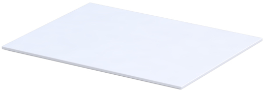 Oristo Uni encimera 59.6x45.9 cm blanco OR00-BU-60-1