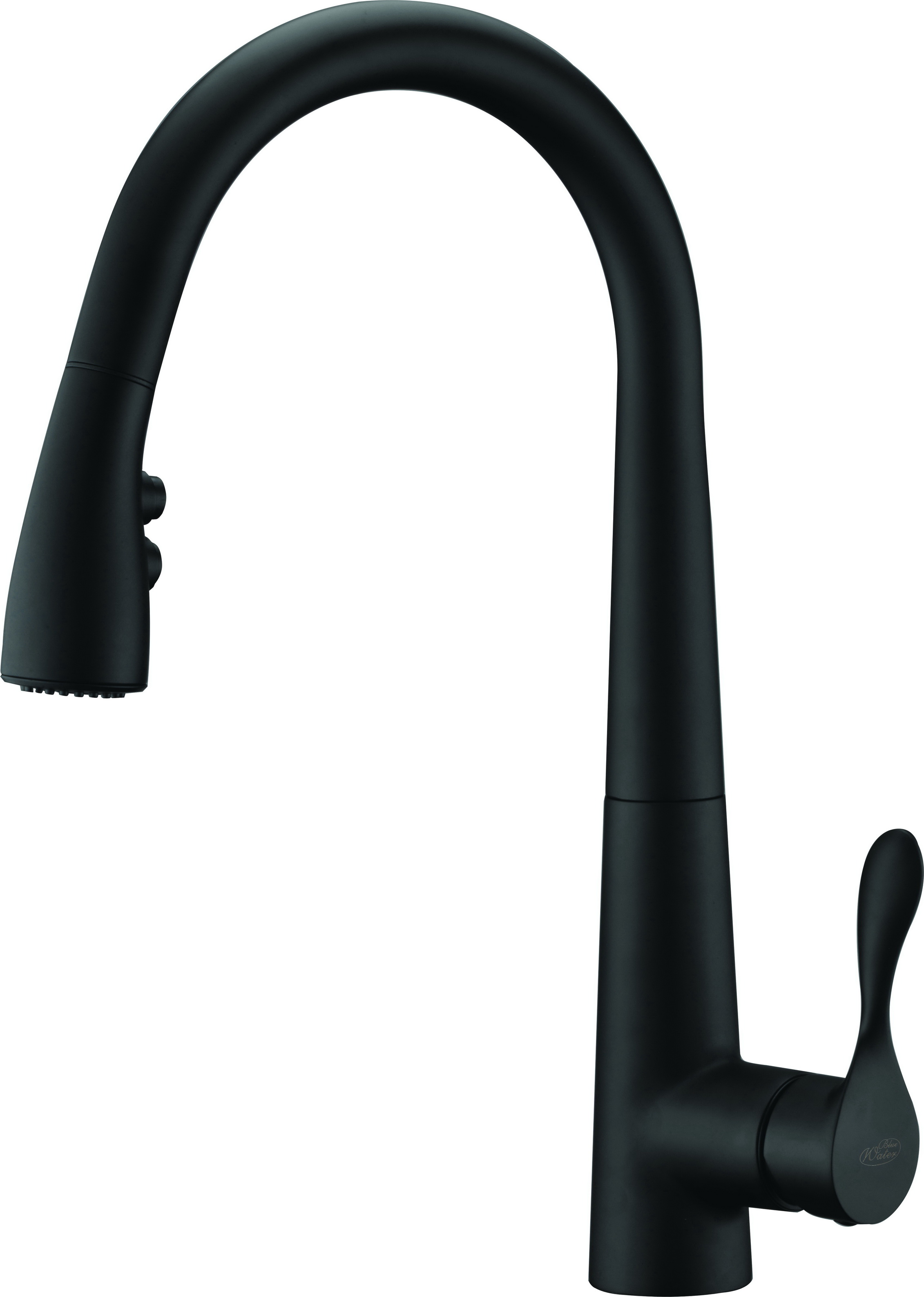 Blue Water Stabili grifo de cocina de pie negro 5901730615920