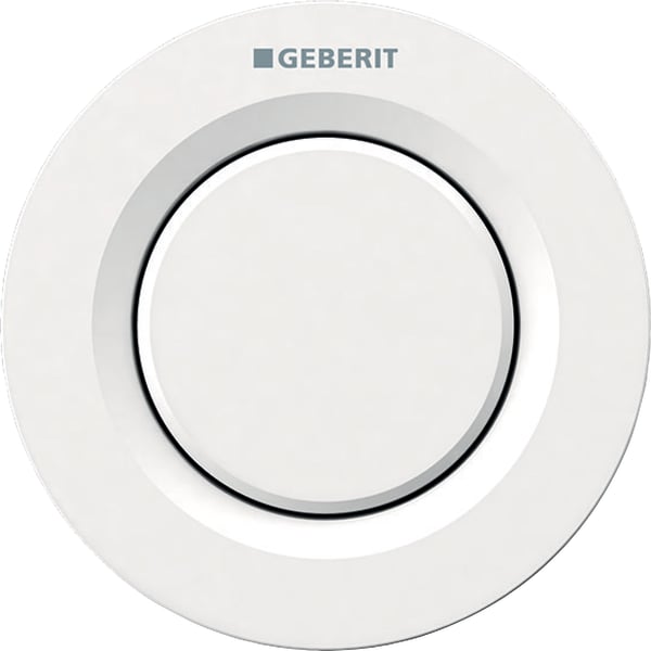 Geberit Typ 01 botón de descarga para WC blanco 116.041.11.1