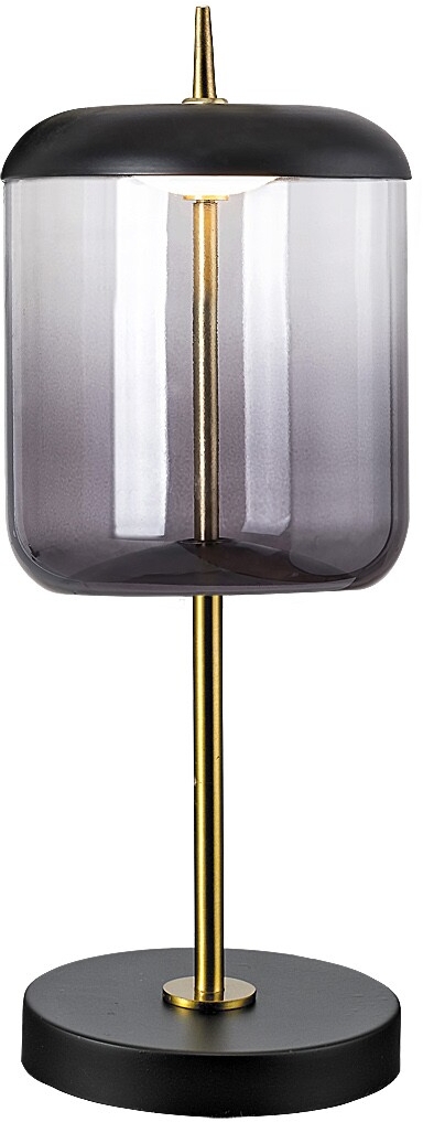 Rabalux Delice lámpara de sobremesa 1x6 W negro-ahumado-marrón 5026