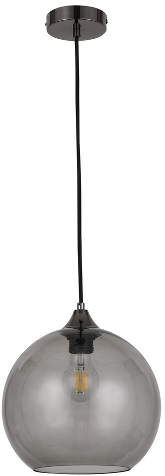Rabalux Tanesha lámpara colgante 1x40 W negro-humado 6438