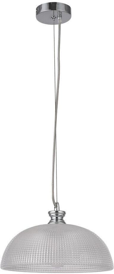 Rabalux Petrina lámpara colgante 1x40 W cromo-transparente-satinado 5459