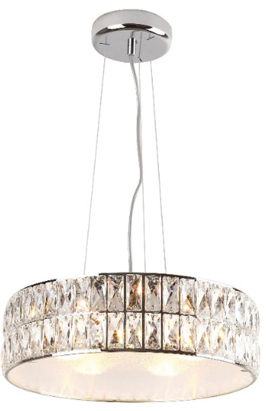 MaxLight Diamante lámpara colgante 6x42 W cromo P0238