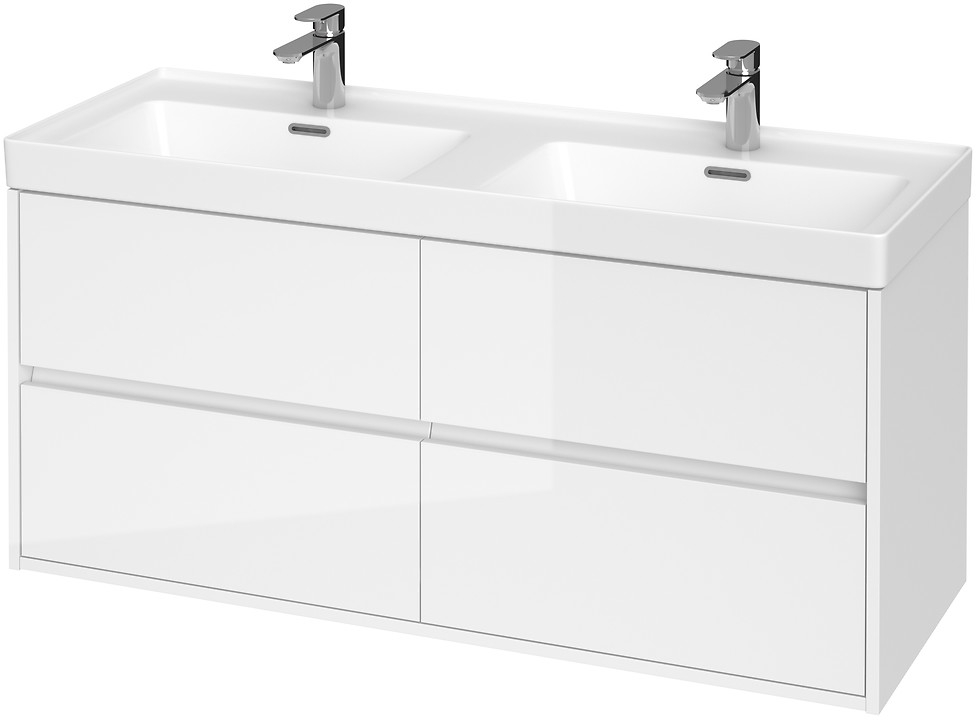 Cersanit Crea armario 119.4x44.7x53.3 cm suspendido, para lavabo blanco S931-001