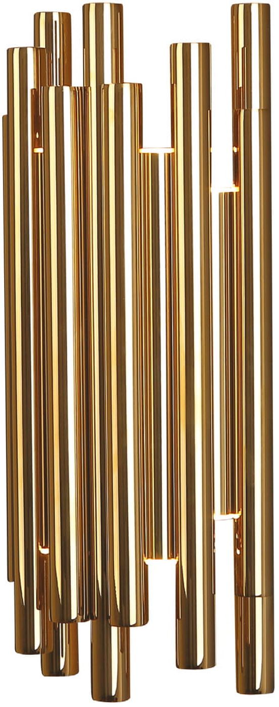 MaxLight Organic Gold lámpara de pared x1 W oro W0187