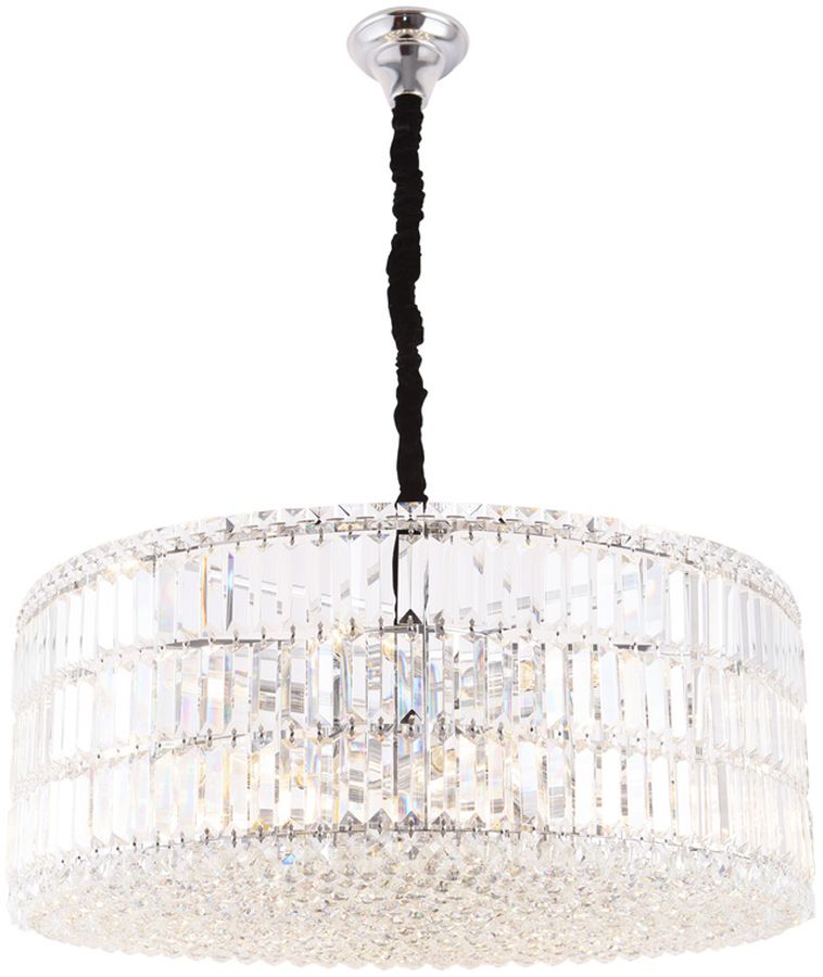 MaxLight Puccini lámpara colgante x40 W cromo P0268