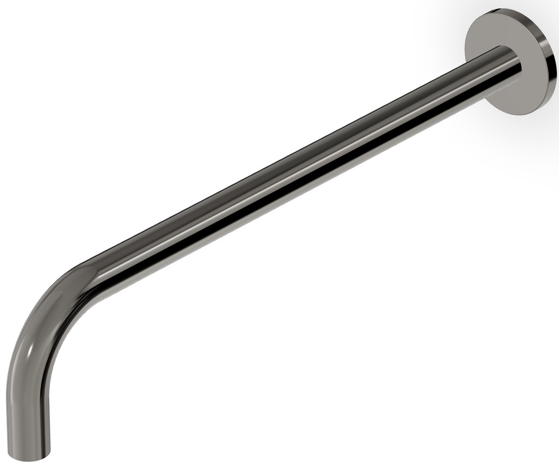 Zucchetti brazo de ducha negro Z93027.C50