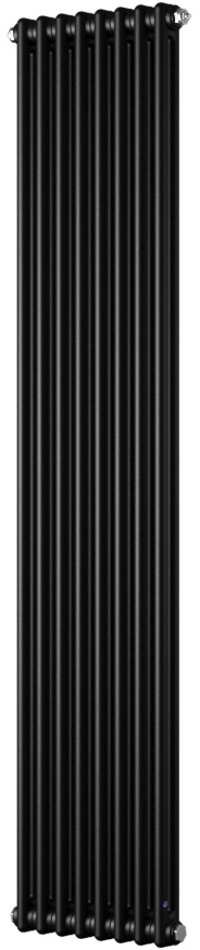 Instal Projekt Tubus 2 radiador decorativo 149.3x38 cm podłączenie inferior negro TUB2-150/08D50C31