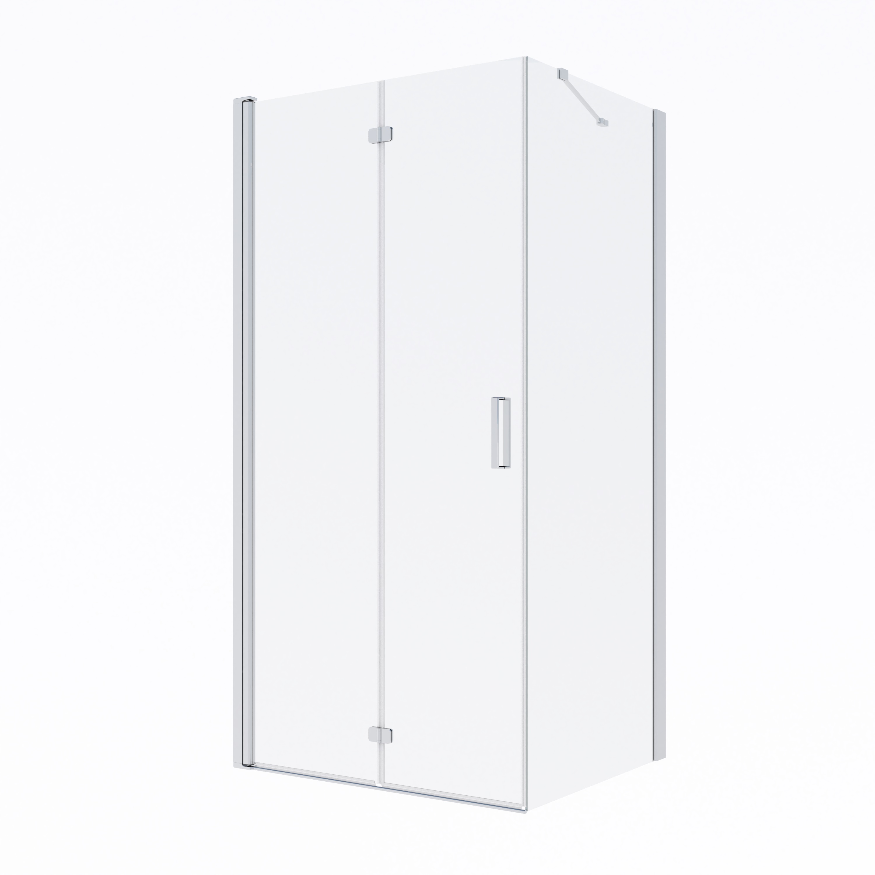 Conjunto puerta de ducha Oltens Trana 21209100, mampara de ducha Oltens Trana 22102100
