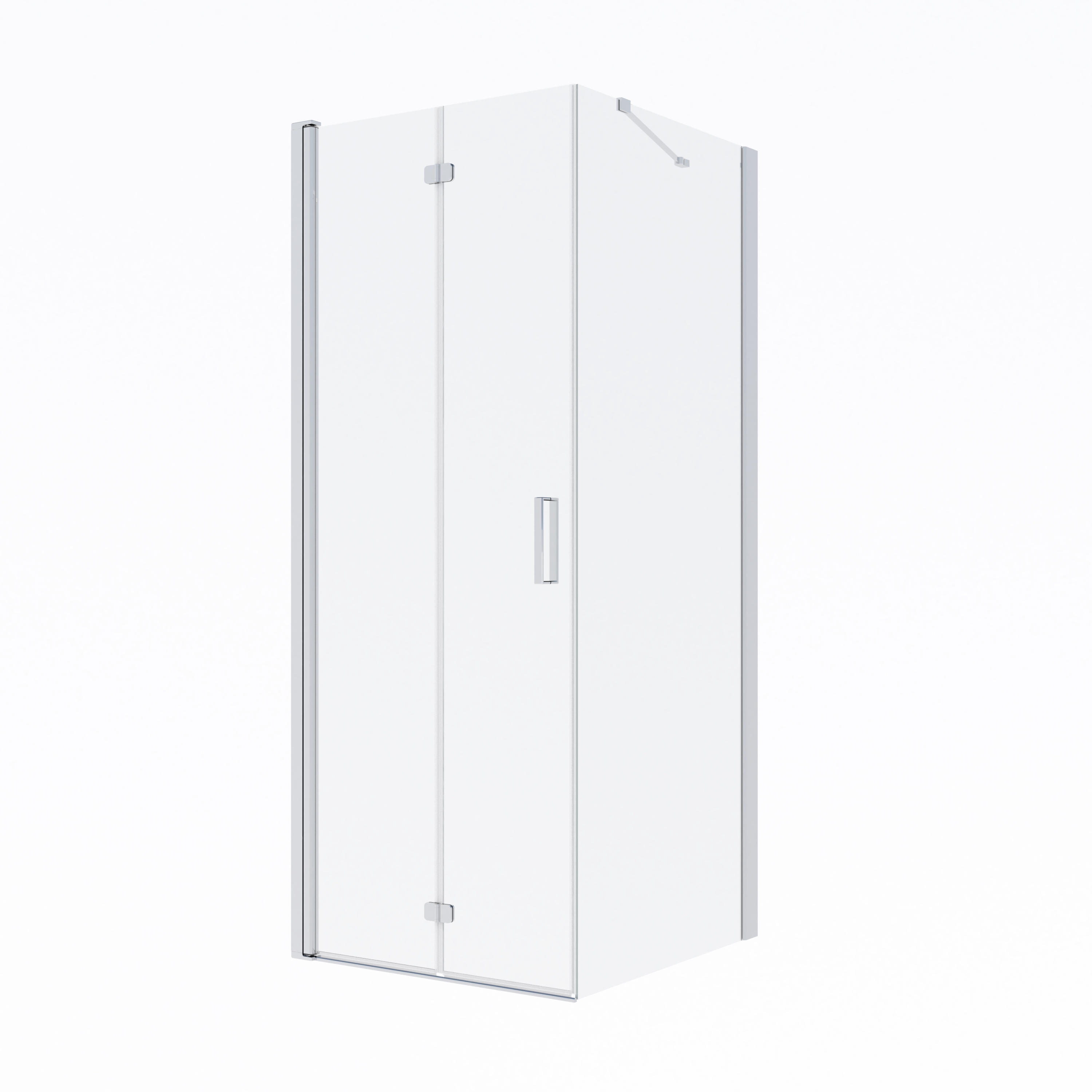 Conjunto puerta de ducha Oltens Trana 21207100, mampara de ducha Oltens Trana 22102100