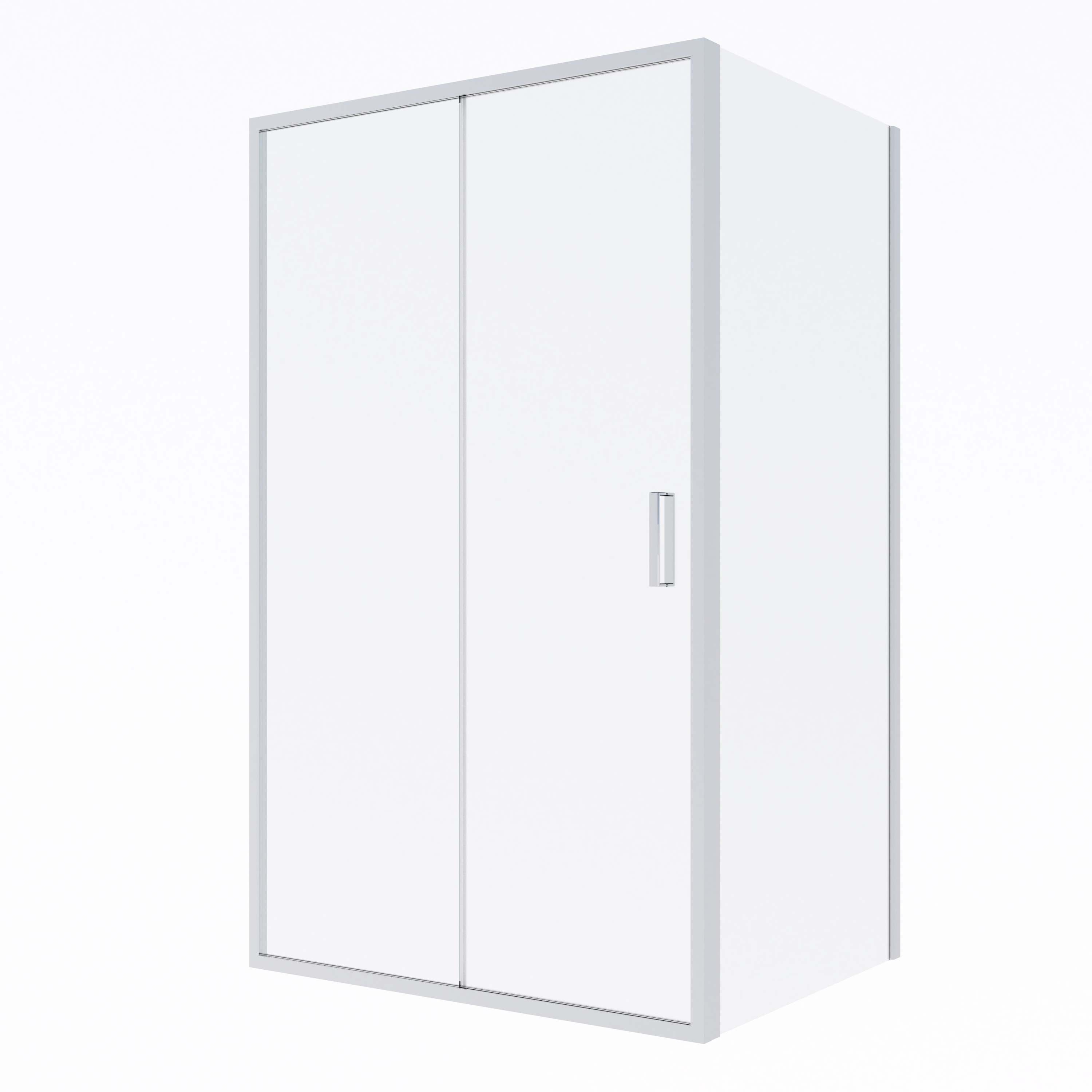 Conjunto puerta de ducha Oltens Fulla 21202100, mampara de ducha Oltens Fulla 22101100