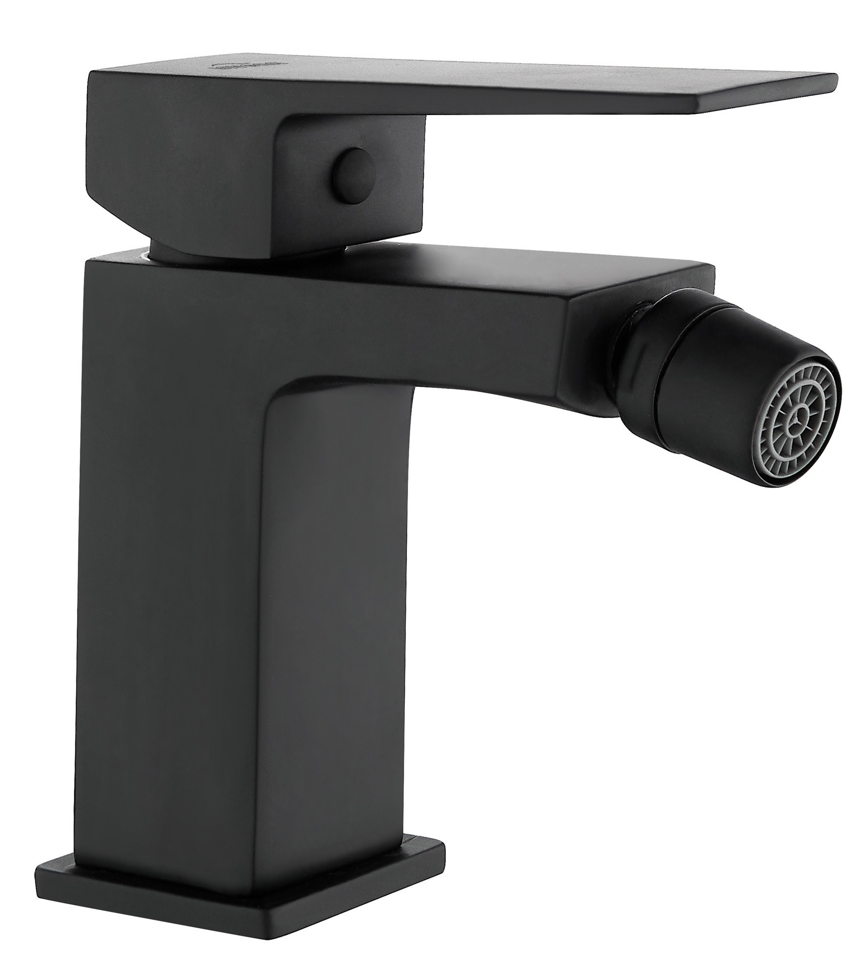 Invena Paros grifo para bidé de pie negro BB-09-004