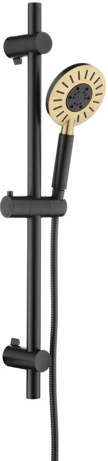 Tiger Splash Akcent conjunto de ducha a pared negro 1714945644