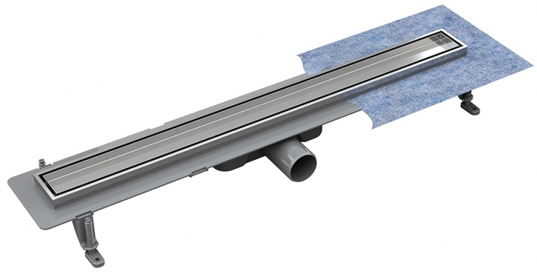 Besco Virgo Basic desagüe de ducha 90 cm cromo OL-90-VB