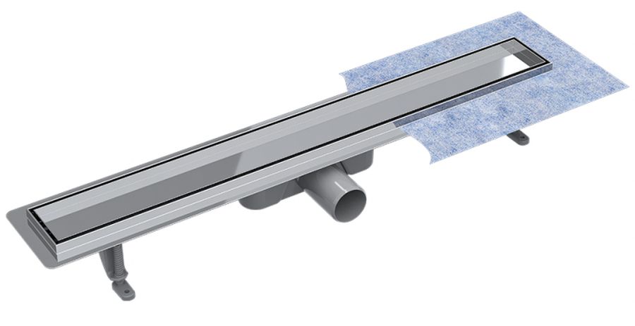 Besco Virgo Duo desagüe de ducha 60 cm cromo OL-60-VD