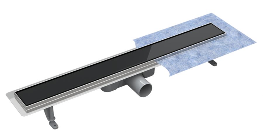 Besco Virgo Black desagüe de ducha 80 cm negro OL-80-VBL