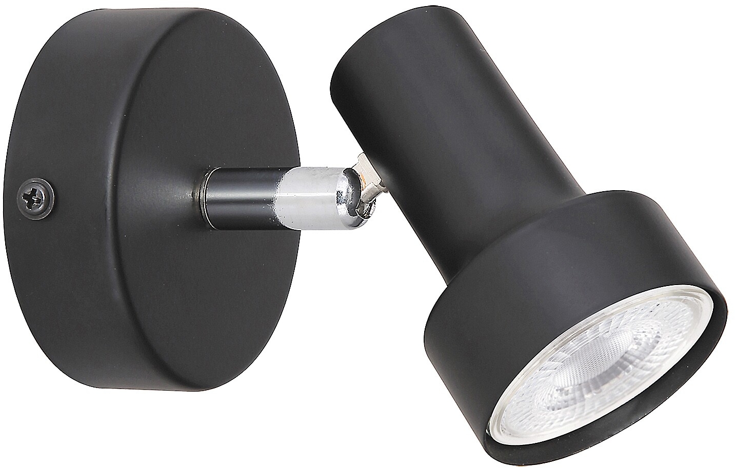 Rabalux Konrad lámpara de pared 1x50 W negro 5322