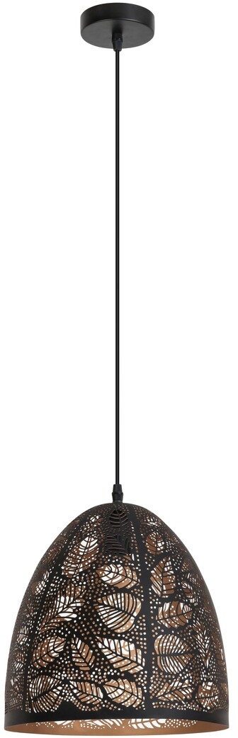 Rabalux Manorca lámpara colgante 1x40 W negro 2277