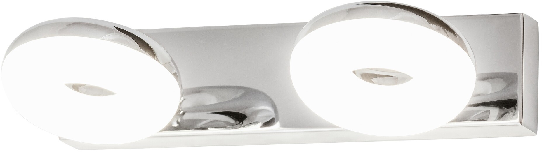 Rabalux Beata lámpara de pared 2x5 W blanco-cromo 5717