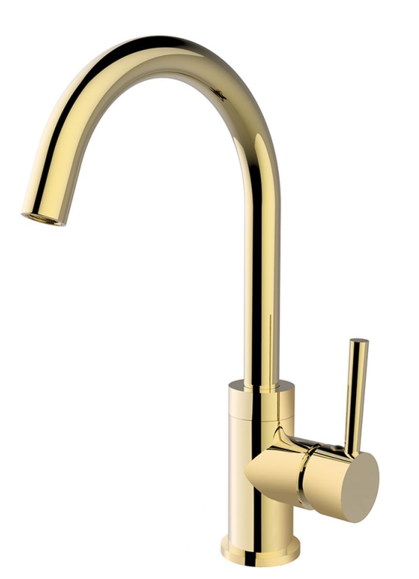 Besco Illusion grifo para lavabo de pie oro BU-II-ZL