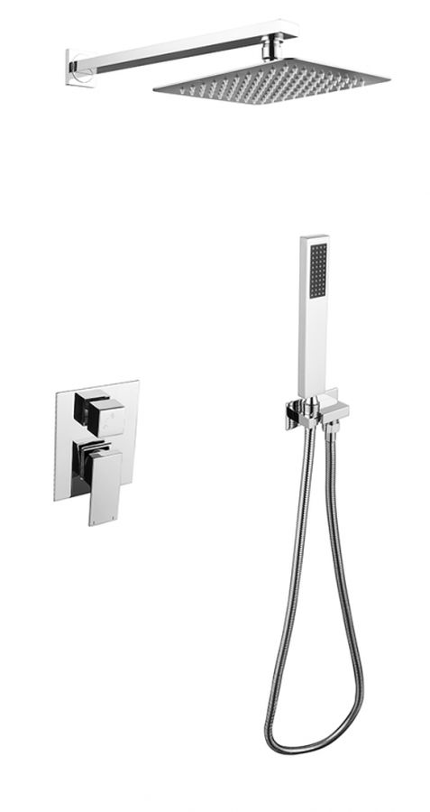 Besco Varium conjunto de ducha empotrado cromo BP-MVII-CH