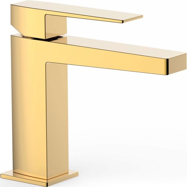 Tres Slim Exclusive grifo para lavabo de pie oro 202.103.01.OR