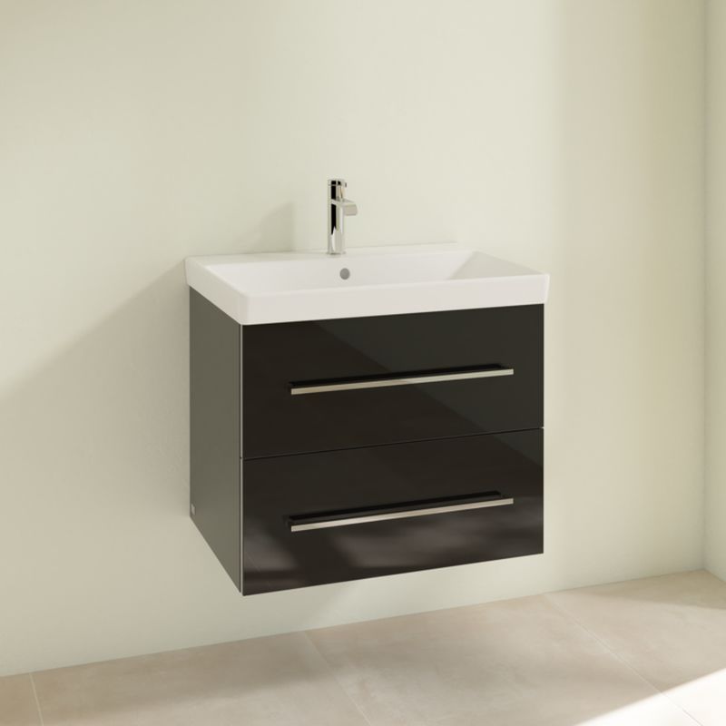 Villeroy & Boch Avento armario 63x45.2x51.4 cm suspendido, para lavabo negro A89000B3