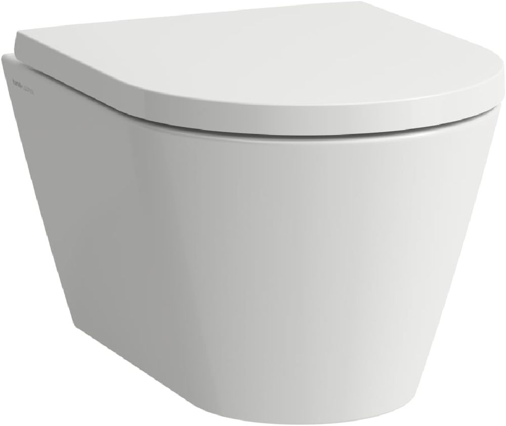 Laufen Kartell taza de inodoro suspendido sin reborde blanco mate H8203337570001