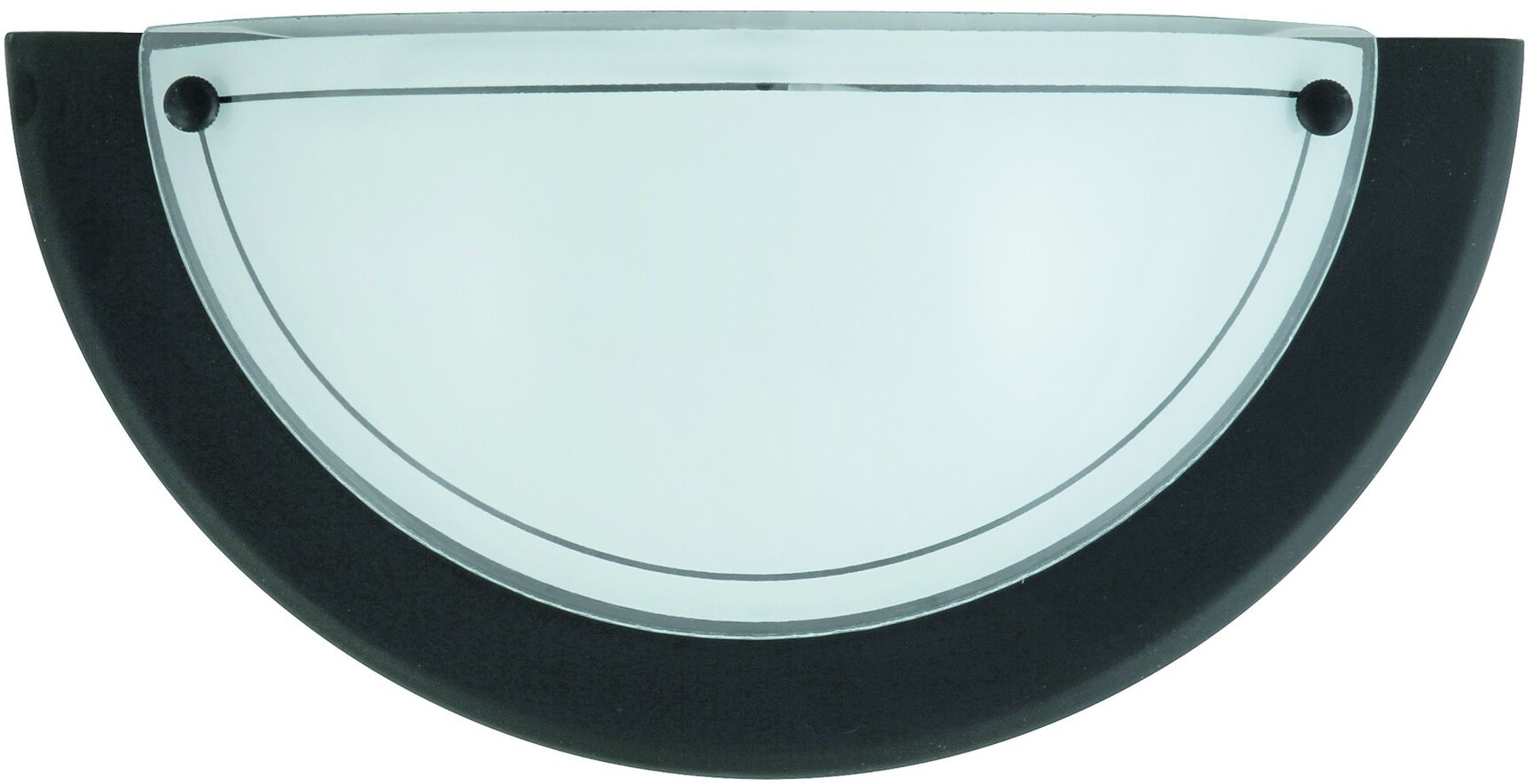 Rabalux Ufo lámpara de pared 1x60 W negro 5163