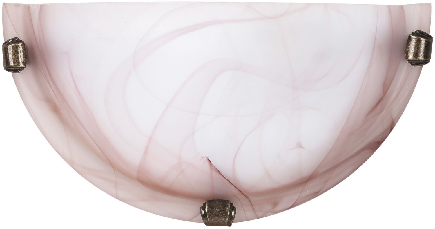 Rabalux Alabastro lámpara de pared 1x60 W marrón-alabastro 3053