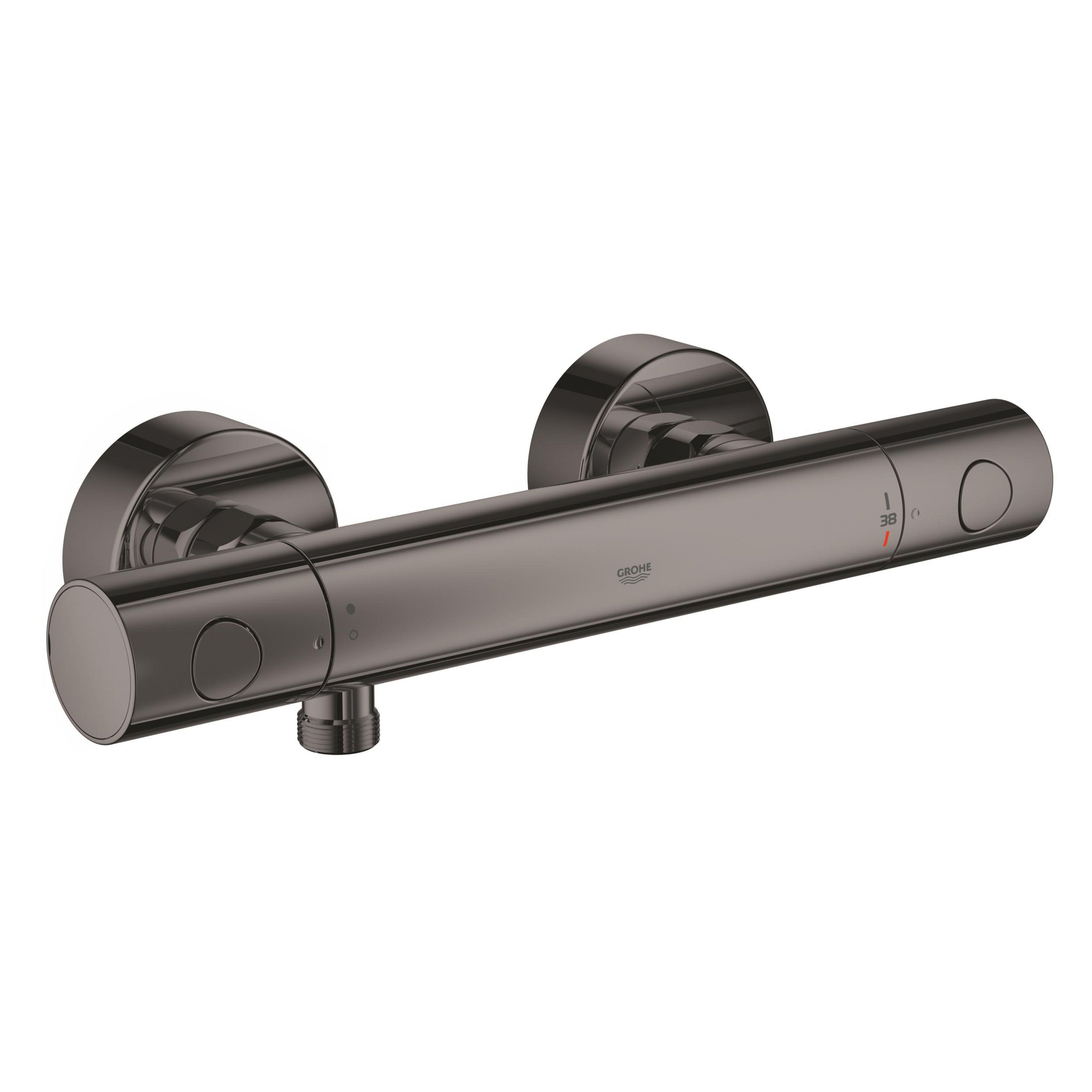 Grohe Grohtherm 1000 Cosmopolitan M grifo para ducha a pared con termostato negro 34065A02