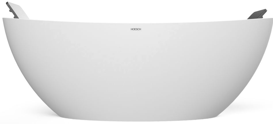 Hoesch Namur bañera exenta 160x75 cm oval blanco 4404.013305