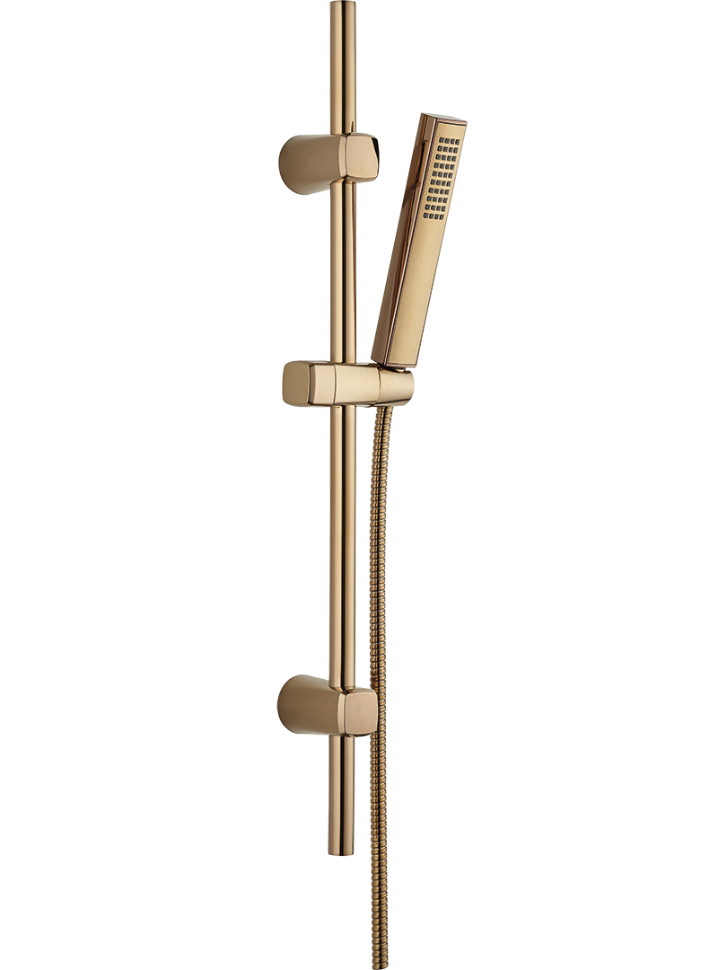 Laveo Pola conjunto de ducha a pared oro NAP81A1
