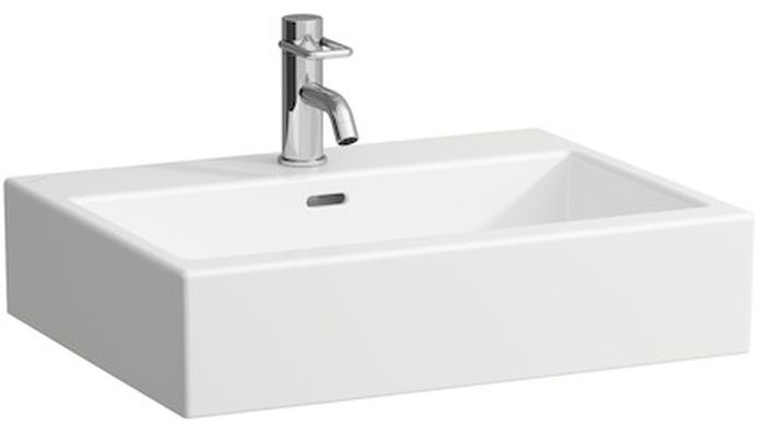 Laufen Living City lavabo 60x46 cm rectangular clásico-sobre encimera blanco brillante H8174330001091