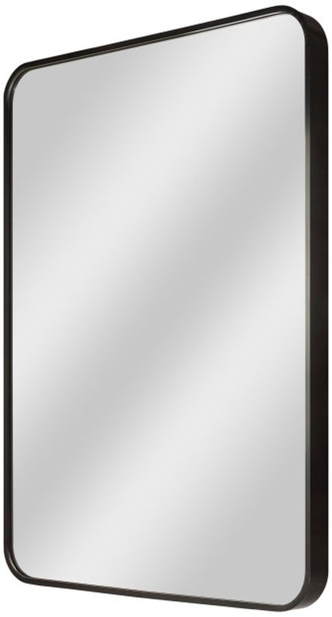 Dubiel Vitrum Nico espejo 60x80 cm rectangular negro 5905241007847