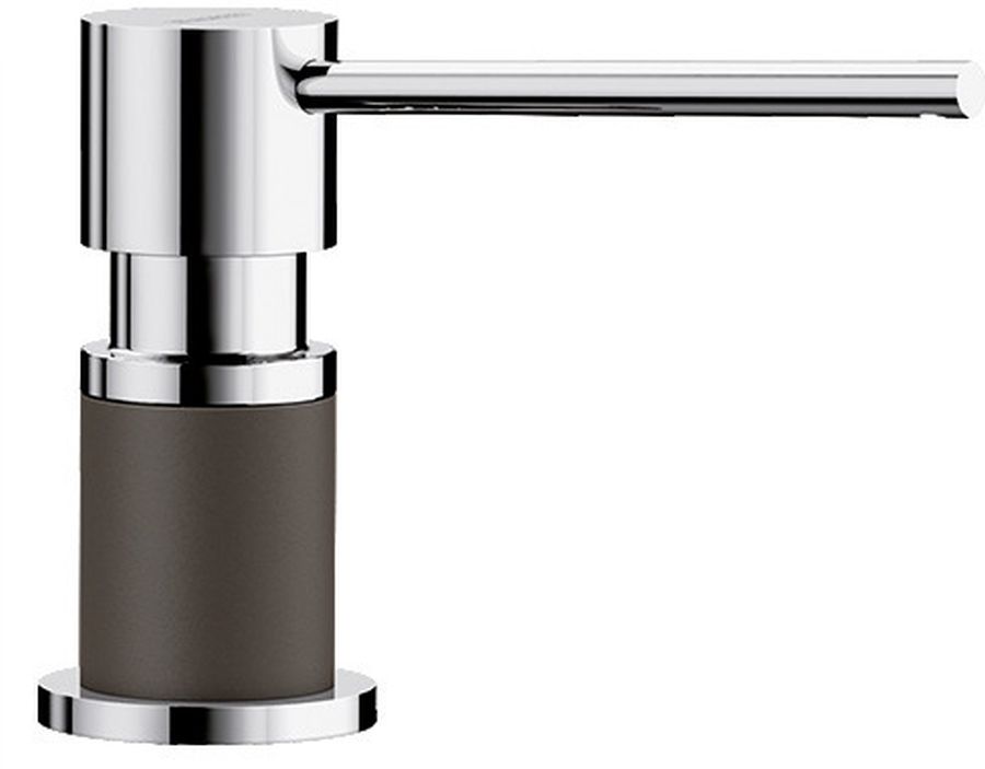 Blanco Lato dispensador de líquidos cromo 525815